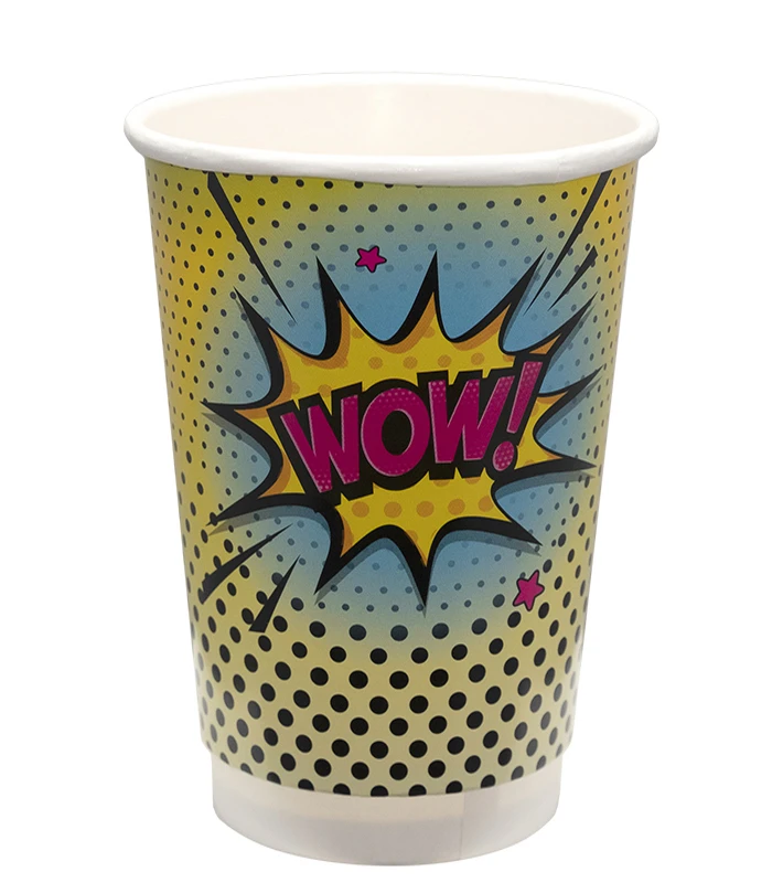 114258-710x800.webp.webp ΠΟΤΗΡΙ ΧΑΡΤ. 400ml THE WOW CUP DW-16 GD 25Τ/20Π - Image 1