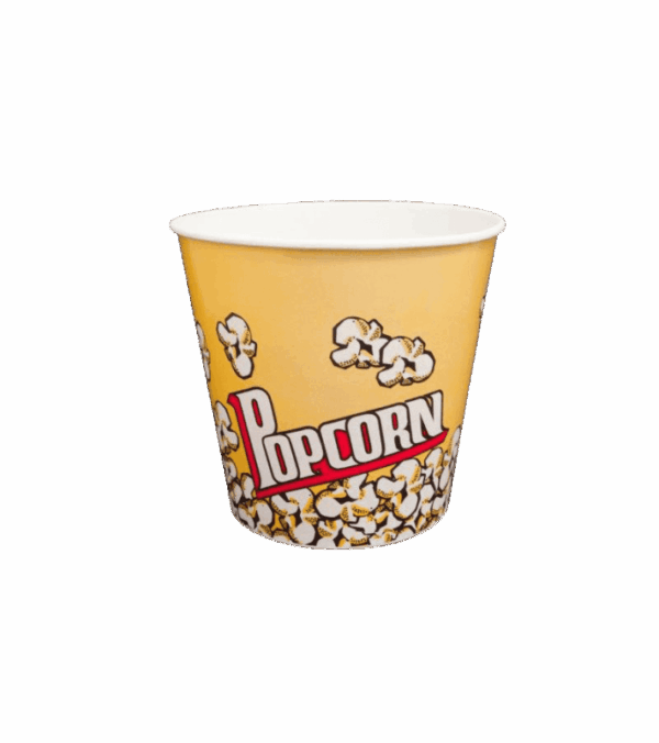 ΧΑΡΤΙΝΟ ΣΚΕΥΟΣ ΓΙΑ ΣΝΑΚ POP CORN 5LT 40Τ/3Π