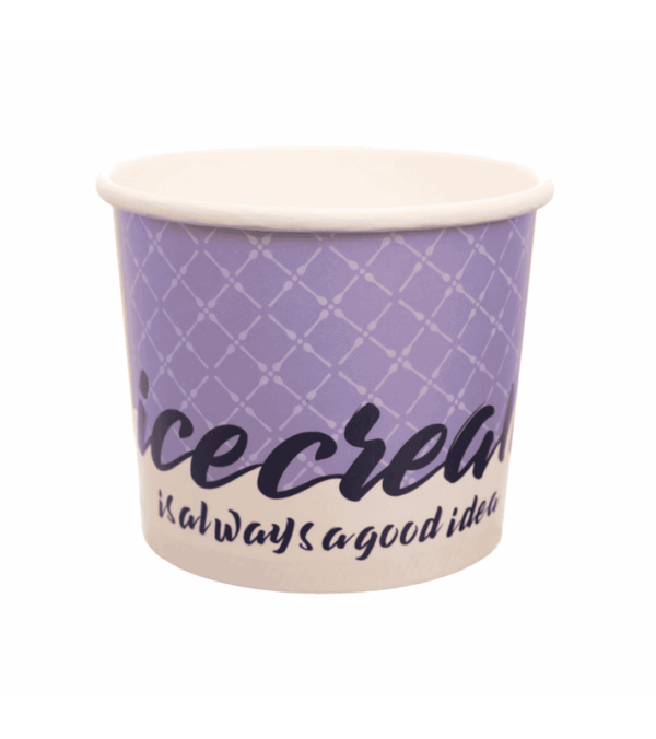 ΜΠΟΛ ΧΑΡΤ. 390ml ICECREAM ΜΩΒ 50Τ/20Π
