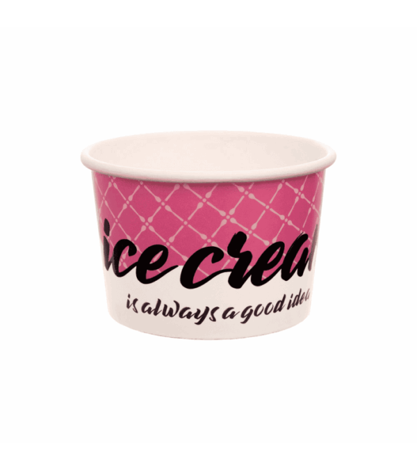 ΜΠΟΛ ΧΑΡΤ. 140ml ICECREAM PINK 50Τ/20Π