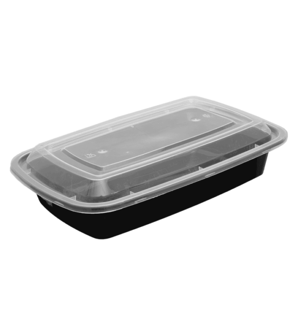 CONTAINER ΠΑΡ/ΜΟ PP ΜΑΥΡΟ 1000ml Τ32 ΜΘΚ 50Τ/3Π