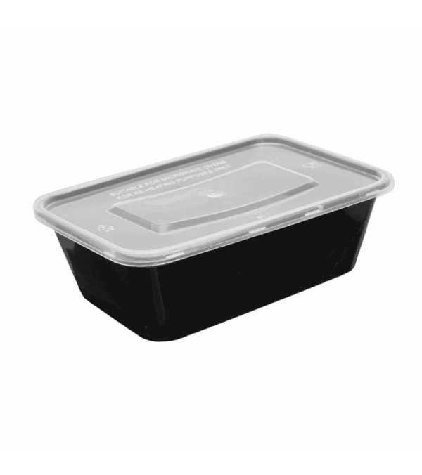 CONTAINER ΠΑΡ/ΜΟ PP ΜΑΥΡΟ 750ml Τ41 Μ/Κ 50Τ/6Π