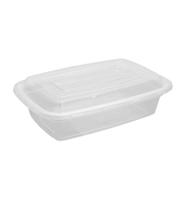 CONTAINER ΠΑΡ/ΜΟ PP ΔΙΑΦ 1000ml Τ64 ΜΘΚ 50Τ/3Π