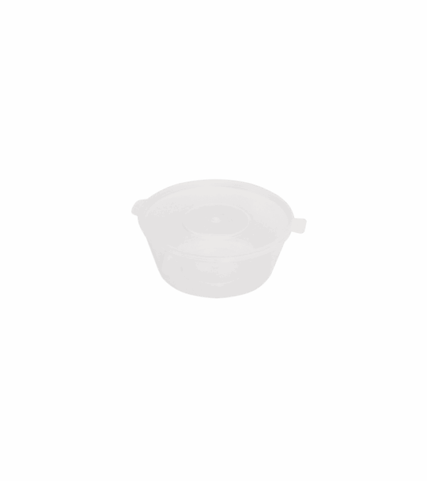 CONTAINER ΣΤΡΟΓΓ. PP ΔΙΑΦ 2oz P60 Μ/Κ 50Τ/20Π