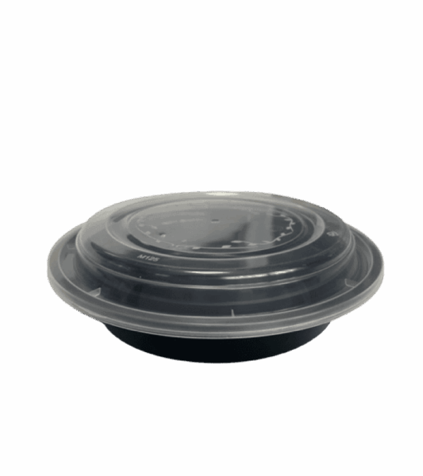 CONTAINER ΣΤΡΟΓΓ. PP ΜΑΥΡΟ 700ml P54 Μ/Κ 50Τ/3Π