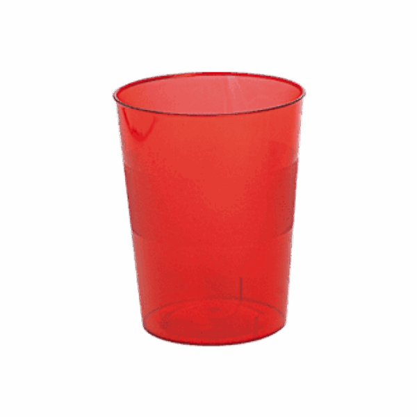ΠΟΤΗΡΙ ΠΛ. PS CR. 250ml ΚΟΚΚΙΝΟ TEFACO 5300 10Τ/40Π