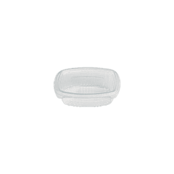 CONTAINER OVAL PET 250ml Υ62 100Τ/6Π