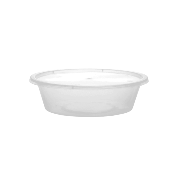 CONTAINER ΣΤΡΟΓΓ. PP ΔΙΑΦ. 300ml T23 Μ/Κ 50Τ/9Π