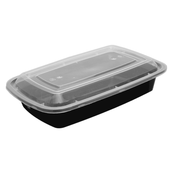 CONTAINER ΠΑΡ/ΜΟ PP ΜΑΥΡΟ 1000ml Μ32 ΜΘΚ 50Τ/3Π