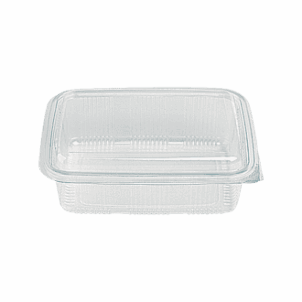 LUNCH BOX 1250ml ΔΙΑΦ. PET Υ24 100Τ/4Π