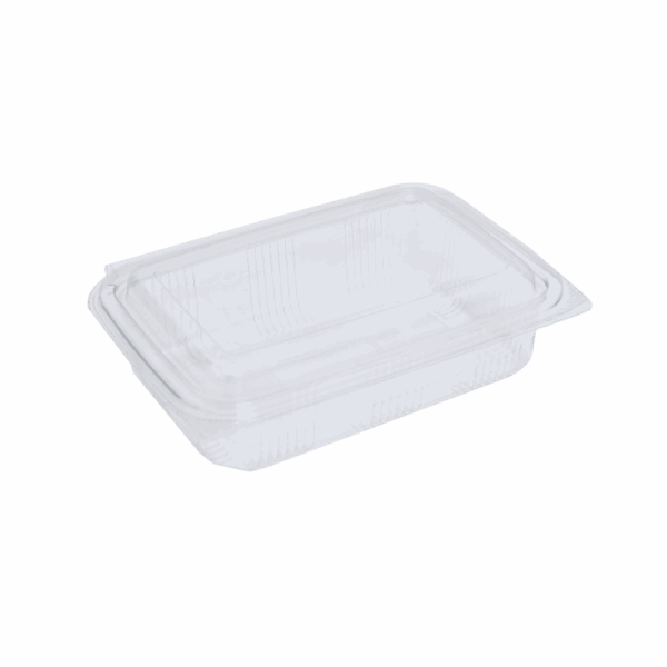 LUNCH BOX 1000ml ΔΙΑΦ. PET Υ23 100Τ/3Π