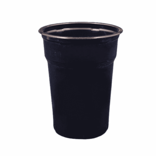 ΠΟΤΗΡΙ ΠΛ. PP 400ml ΜΑΥΡΟ ART95- 400 50Τ/48Π ΜΑΥΡΟ