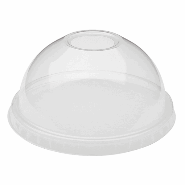 ΚΑΠΑΚΙ ΠΛ. PET ΔΙΑΦ. ΘΟΛΩΤΟ 98D ΠΡ 300-400ml 100Τ/20Π