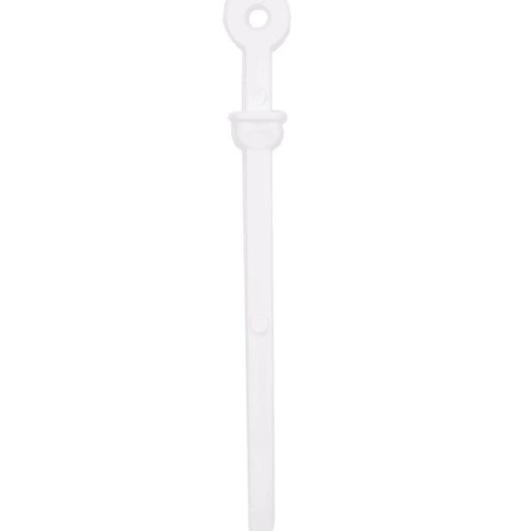 STOPPER ΠΛ. PP ΛΕΥΚΟΣ ΑΣΦΑΛΕΙΑΣ 13cm 1000Τ/10Π ΛΕΥΚΟΣ