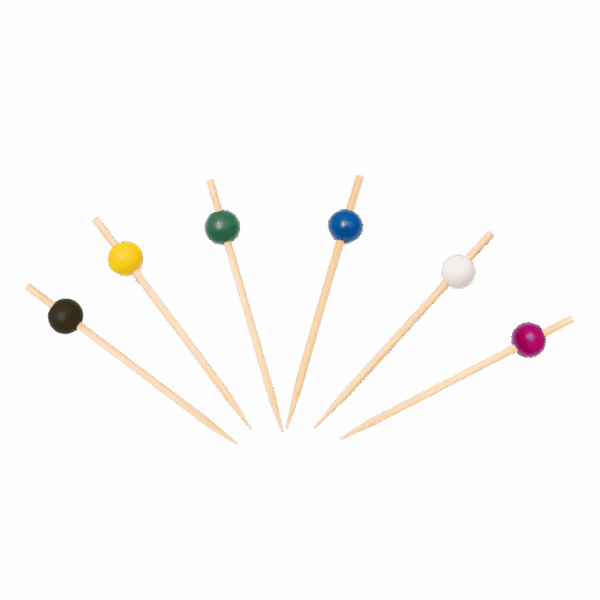 ΞΥΛΑΚΙΑ BAMBOO ΔΙΑΚΟΣΜΗΤΙΚΑ (ΜΠΑΛΑ) 9cm 100Τ/100Π