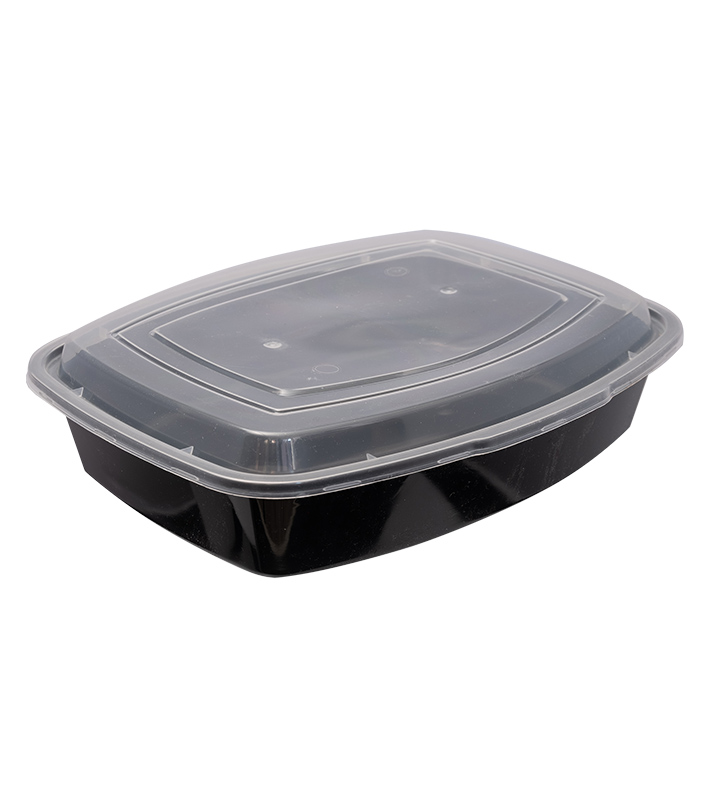 007932-710x800.jpg CONTAINER ΠΑΡ/ΜΟ PP ΜΑΥΡΟ 1550ml Μ33 ΜΘΚ 50Τ/2Π - Image 1